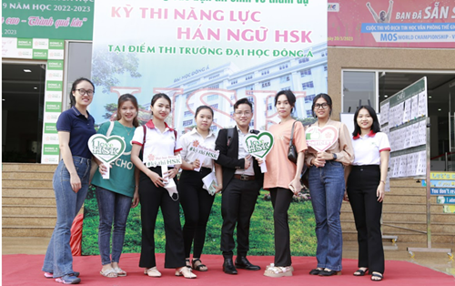 Kỳ thi Hán Ngữ Quốc tế HSK và HSKK tháng 4 tại Trường Đại học Đông Á